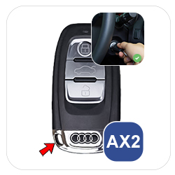 Audi AX2 chiave