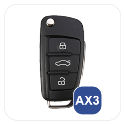 Audi AX3 chiave