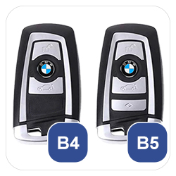 BMW B4, B5 chiave