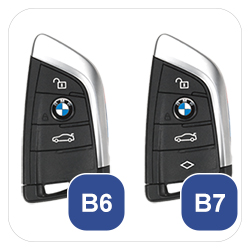 BMW B6, B7 Schlüssel