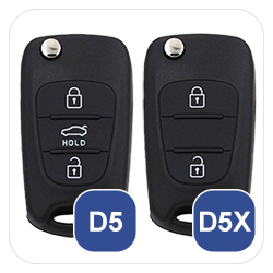 Hyundai, Kia D5, D5X Schlüssel