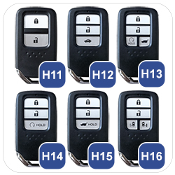 HONDA H11, H12, H13, H14, H15, H16 Key(s)