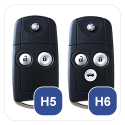 Honda H5, H6 chiave
