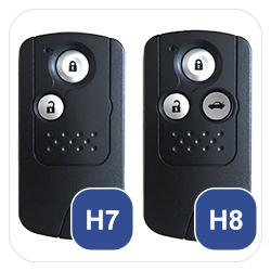 HONDA H7, H8 Key(s)