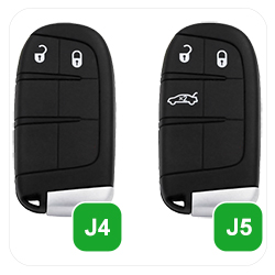 Jeep, Fiat J4, J5 chiave
