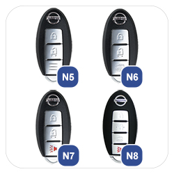Nissan N5, N6, N7, N8 chiave