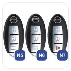Nissan N5, N6, N7 clave