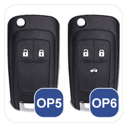 Opel OP6, OP7, OP8, OP5 Schlüssel