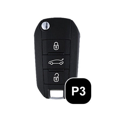 Peugeot Kľúčový formulár (P3)