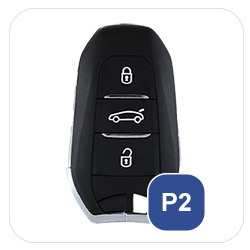 Peugeot Schlüssel P2