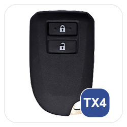 Toyota 2 Button Foldkey - TX4