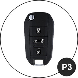 Modèle clé Peugeot - P3