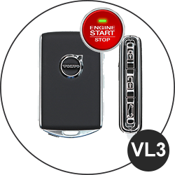 Modèle clé Volvo - VL3