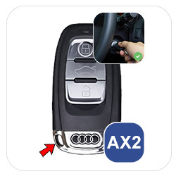 Modelo clave Audi AX2