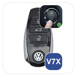 Modelo clave VW V7X (Keyless Go VW Touareg)