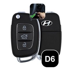 HIBEYO Smart Autoschlüssel Hülle passt für Hyundai Schlüssel TPU Kohlefaser  Abdeckung Schlüsselhülle Cover für Hyundai Kona i10 i30 ioniq Tucson Verna