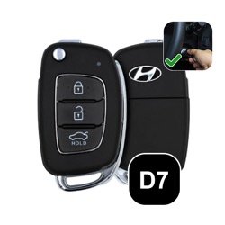 Auto Schlüssel Hülle Lila für Hyundai i10 i20 i40 Sonata ix25 ix35 Tucson