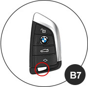 modèle de clé BMW (B7)