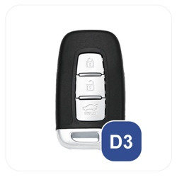 Modelo clave Hyundai D3
