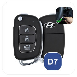 Modelo clave Hyundai D7