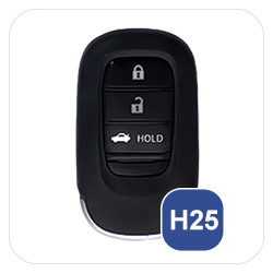 Honda fob key type - H25