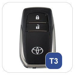 Toyota 2 Button Smartkey Keyless Go (T3)