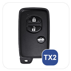 Toyota 2 Button Foldkey - TX2