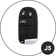 modèle de clé Jeep (J5)