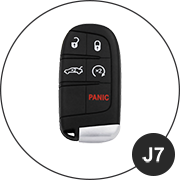 key cases for jeep smartkey (j7)