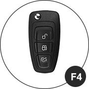key case for ford fold-key (f4)