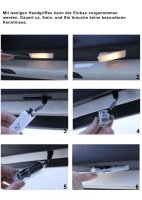 MINI LED Autotür Willkommenslicht Beleuchtung Logo Projektor / Laserlicht R55 R56 R60 F55 F56 (1 Set - 2 Stück)
