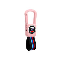 Solid Keychain Carabiner  - Rose