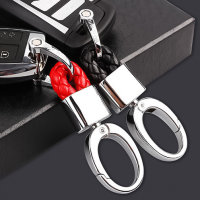 Mini Schlüsselanhänger Lederband Inkl. Karabiner