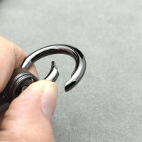 Premium Leather Keychain Including Keyring