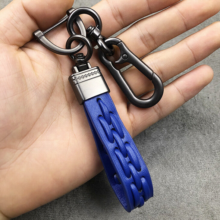 Carocase Schlüsselanhänger Lederband Inkl. Karabiner Premium Autoschlüssel Schutzhülle - Detailansicht 3