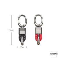 Mini Schlüsselanhänger Lederband Inkl. Karabiner, 6,95 €