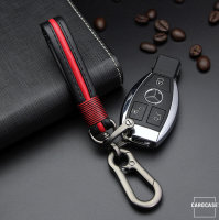 Leather Keychain Including Carabiner