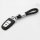 Premium Leather Keychain Including Carabiner - Black