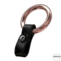 Karabiner Schlüsselring passend für Etui Serie HEK37 gold