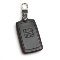Leather key cover for Renault keys including hook...