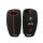 Silicone key cover (SEK22) for Audi keys - black/red