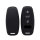 Silicone key cover (SEK1) for Audi keys - black