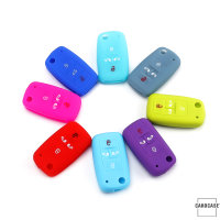 Silicone key fob cover case fit for Volkswagen, Seat VXN...