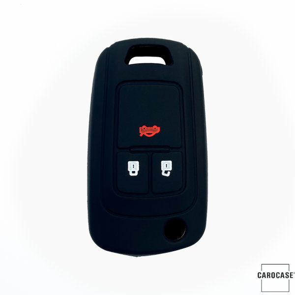 Silicone key fob cover case fit for Opel OP6, OP5 remote key