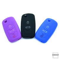 Silicone key fob cover case fit for Audi AX0 remote key
