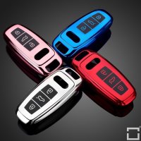 Silicone key fob cover case fit for Audi AX7 remote key