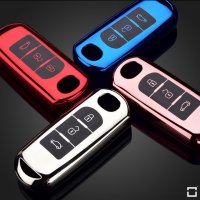 Silicone key fob cover case fit for Mazda MZ1, MZ2 remote...