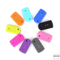 Silicone key fob cover case fit for Mazda MZ4 remote key