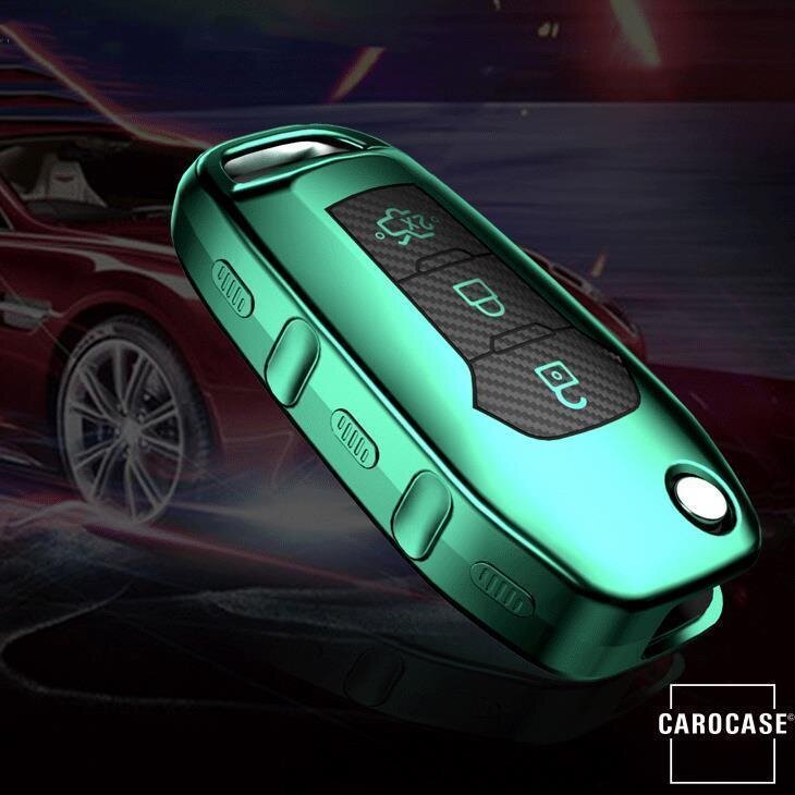 Silicone key fob cover case fit for Ford F2 remote key Premium key fob cover case - Detail view 2