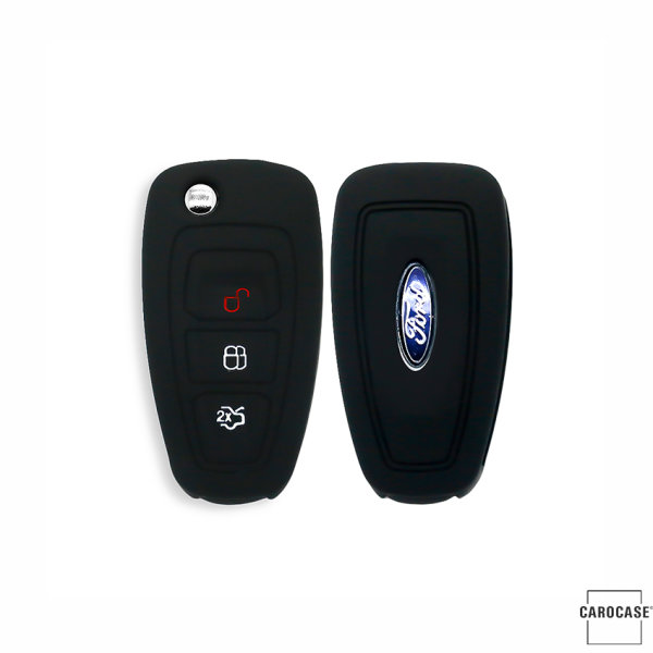 Silikon Schutzhülle / Cover passend für Ford Autoschlüssel F4